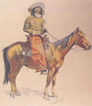 Frederick Remington Arizona Cowboy oil painting image